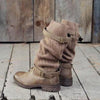 Vintage Style Winter Women Lady Warm Plush Fur Knitted Woolen Cotton Booties Martin Boot Shoes