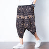 Chinese style retro large size Nepalese pants Thai personality wild elephant pants