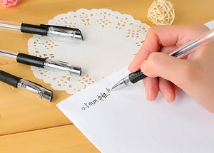 0.5 carbon refill black pen signature pen