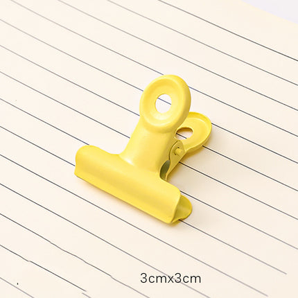 Metal Long Tail Dovetail Clip Office Bill Round Tail Test Paper Folder