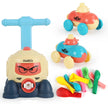 Power Balloon Launch Tower Toy Puzzle Fun Education Inertia Air Power Balloon Car Science Experimen Toy for Children Gift