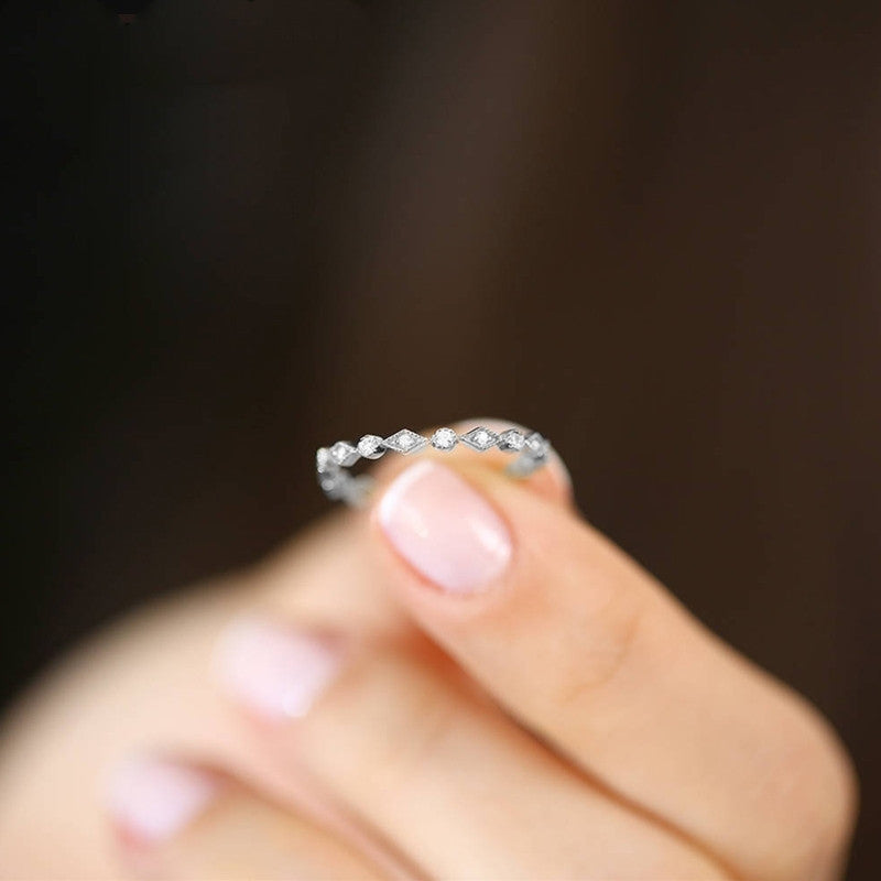 Female Silver 14K Ring
