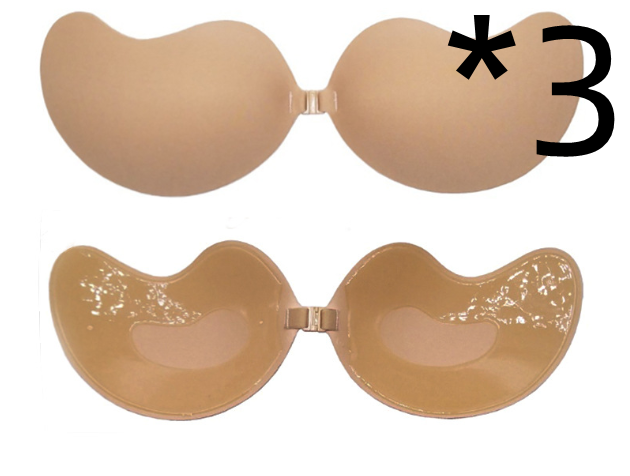 Backless Strapless Bra Seamless Front Closure Bralette Underwear