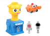 Power Balloon Launch Tower Toy Puzzle Fun Education Inertia Air Power Balloon Car Science Experimen Toy for Children Gift
