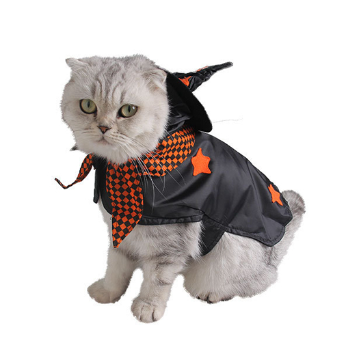 Funny Little Cats Clothing Dogs Clothes Halloween Witch For Dress Animal Cat Costume Products Clothing Cat Vestito Cane
