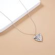 European And American Hollow Luminous Heart Necklace Pendant