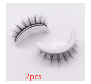 Reusable 3D silk Mink Lashes Natural False Eyelashes