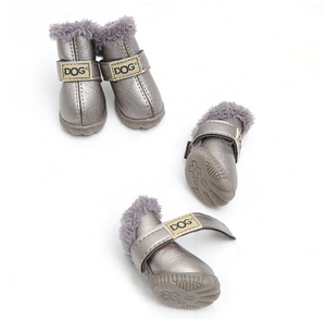 Dog Thick Snow Boots Keep Warm Teddy Autumn   Shoes