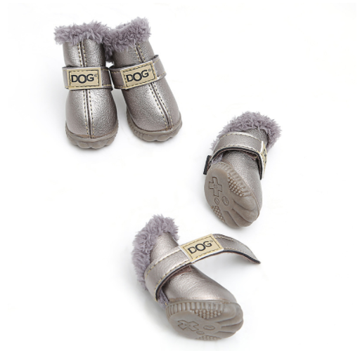 Dog Thick Snow Boots Keep Warm Teddy Autumn   Shoes