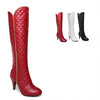 Fashion Women's Solid Color High Stiletto Martin Boots