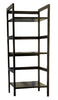 Eccostyle 3-Tier Bamboo Frame Stackable Tower Shelf - Espresso