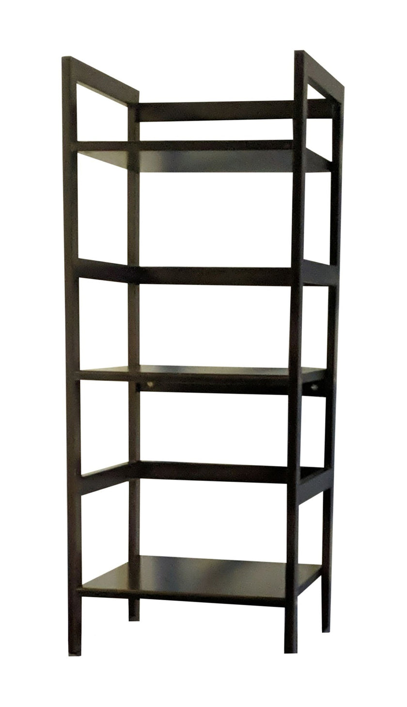 Eccostyle 3-Tier Bamboo Frame Stackable Tower Shelf - Espresso