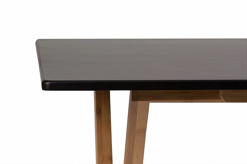 Eccostyle Bamboo Frame Folding Desk - Black