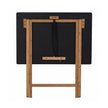 Eccostyle Bamboo Frame Folding Desk - Black