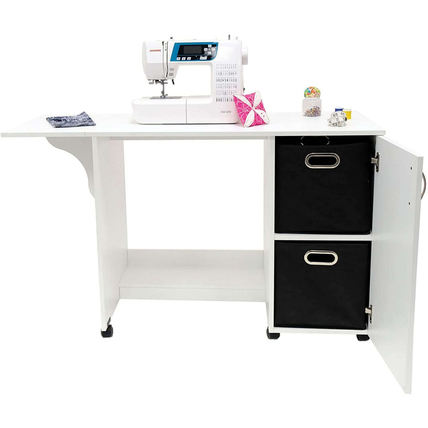Arrow X1001 Mobile Hobby Craft Desk with Adjustable Divider for