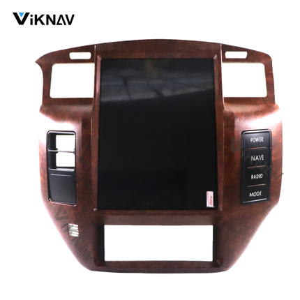 2 DIN Android car Radio multimedia player for NISSAN PATROL Y61 2004-2019 car stereo autoradio auto audio vertical Tesla