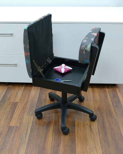 Arrow H6103 Adjustable Height Hydraulic Sewing and Craft Chair with