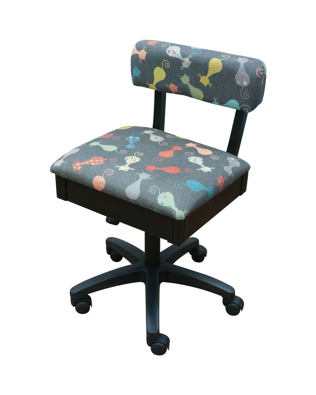 Arrow H6103 Adjustable Height Hydraulic Sewing and Craft Chair with