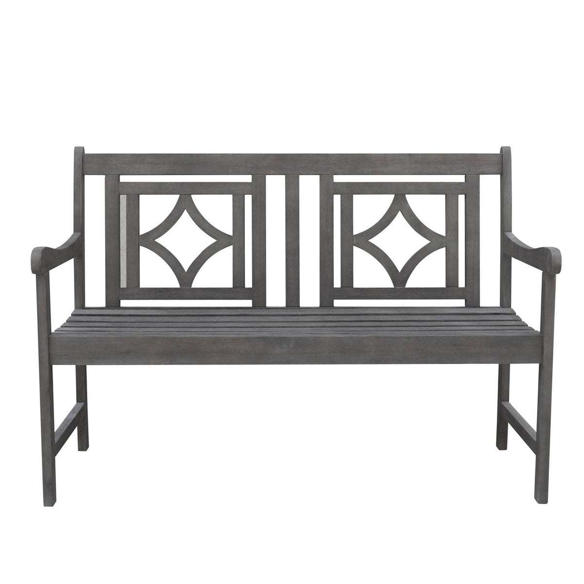 Vifah Renaissance Outdoor Patio Diamond 4-foot Hand-scraped Hardwood