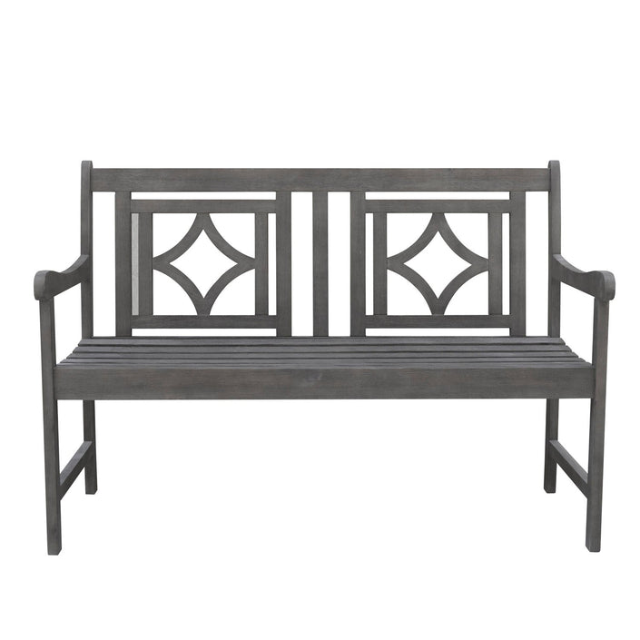 Vifah Renaissance Outdoor Patio Diamond 4-foot Hand-scraped Hardwood
