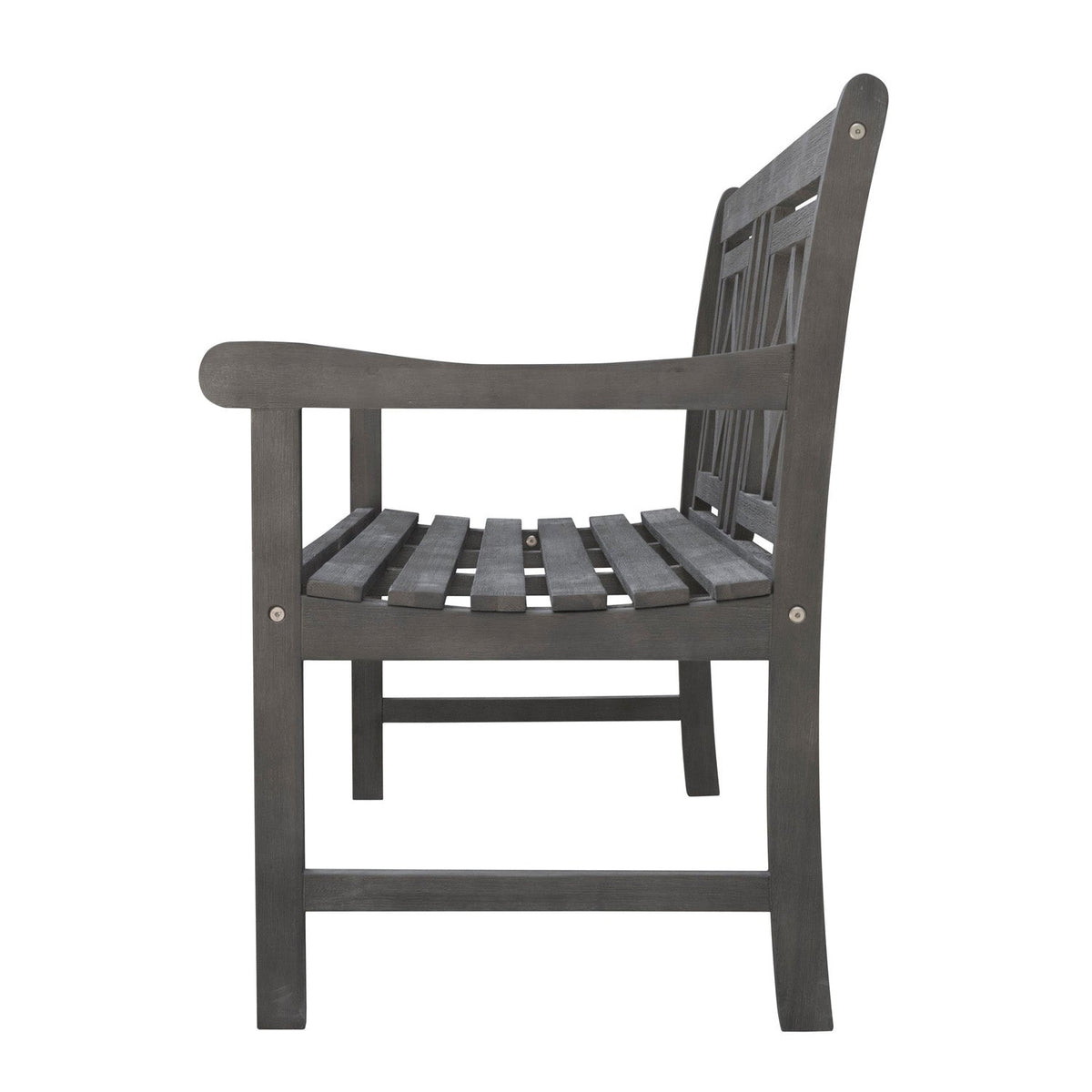 Vifah Renaissance Outdoor Patio Diamond 4-foot Hand-scraped Hardwood