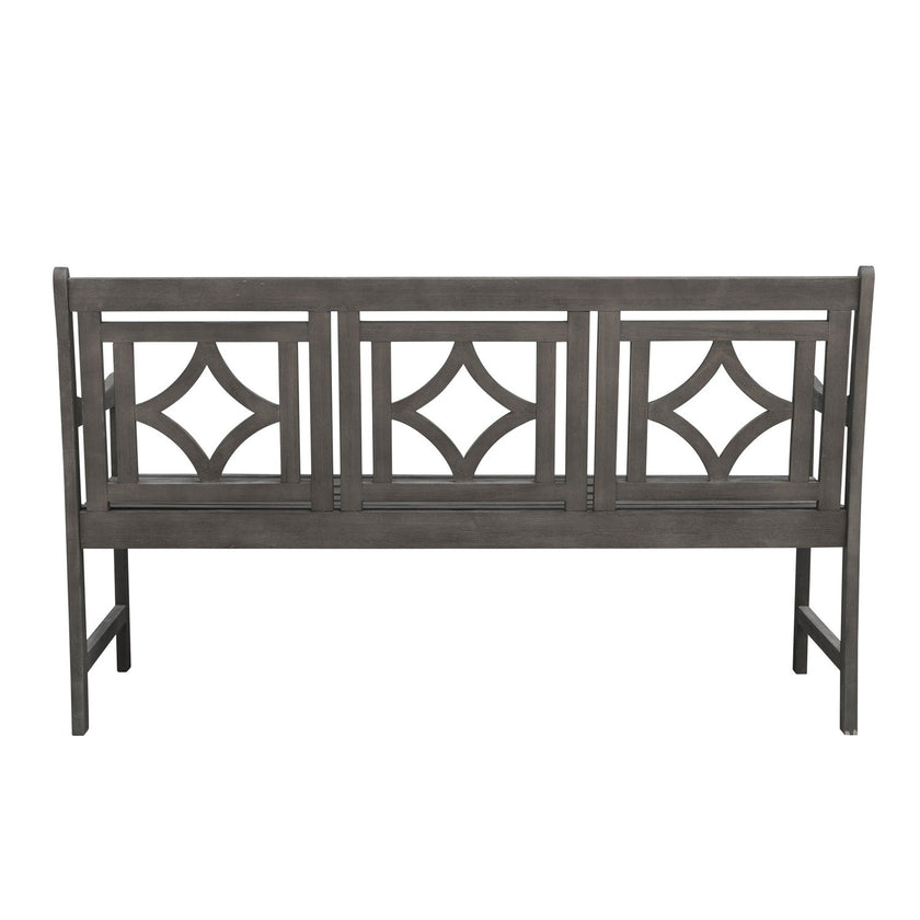 Vifah Renaissance Outdoor Patio Diamond 5-foot Hand-scraped Hardwood