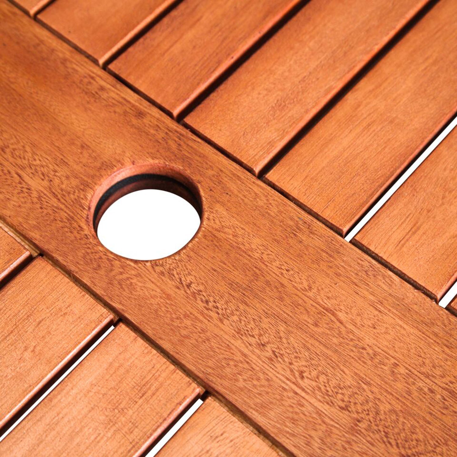 Malibu Outdoor Wood Rectangular Dining Table