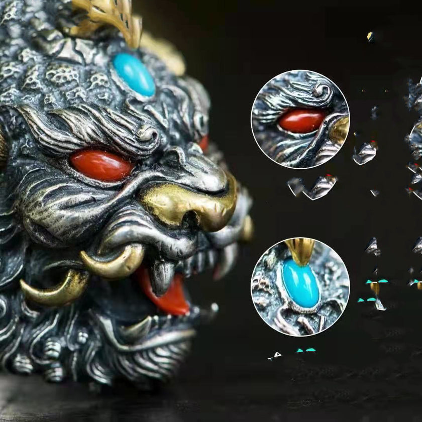 Retro Lucky Men And Women Give Gifts Personalized Ring