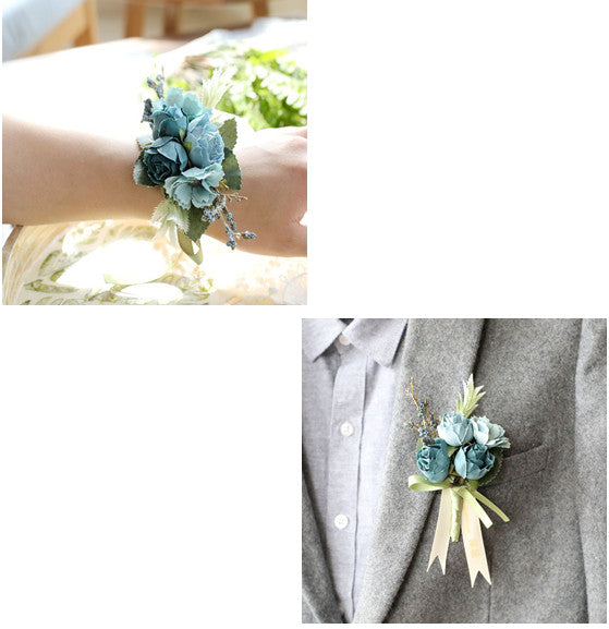 Gift Wrapping Groom And Groomsman Corsage