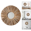 Nordic Style Retro Tassel Woven Wall-mounted Mirror