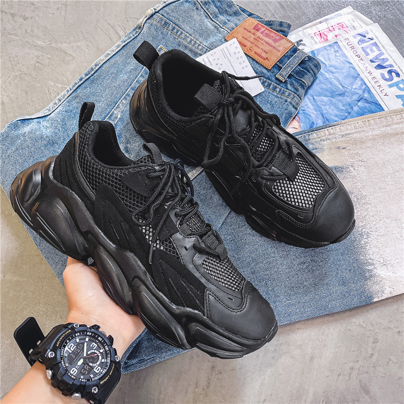 Breathable All-match Old Shoes Deep Mouth Mesh Increased