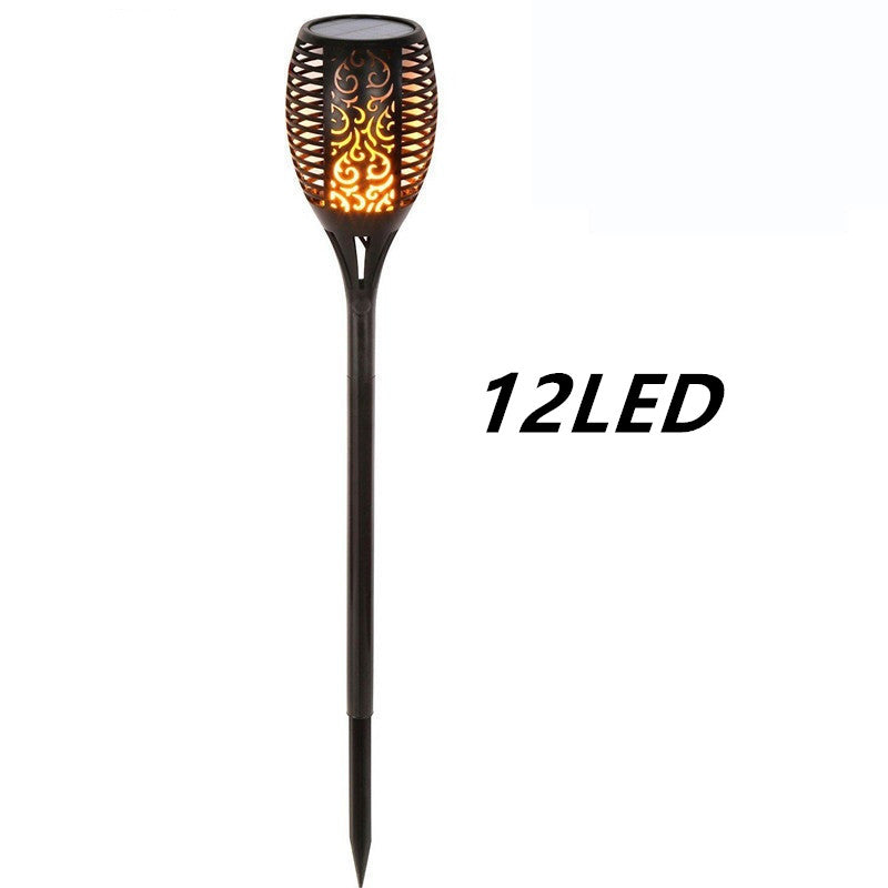 Alpcamers Solar Flame Flickering Garden Led Light