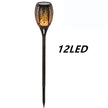Alpcamers Solar Flame Flickering Garden Led Light