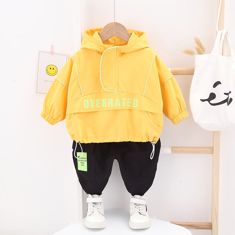 Children's Two-piece Baby Cartoon Clothes