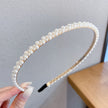 Sen Simple Pearl Thin Headband Hair Accessories Headband