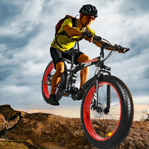 Fat Tire Mens Mountain Bike, 17-Inch  Medium High-Tensile Frame