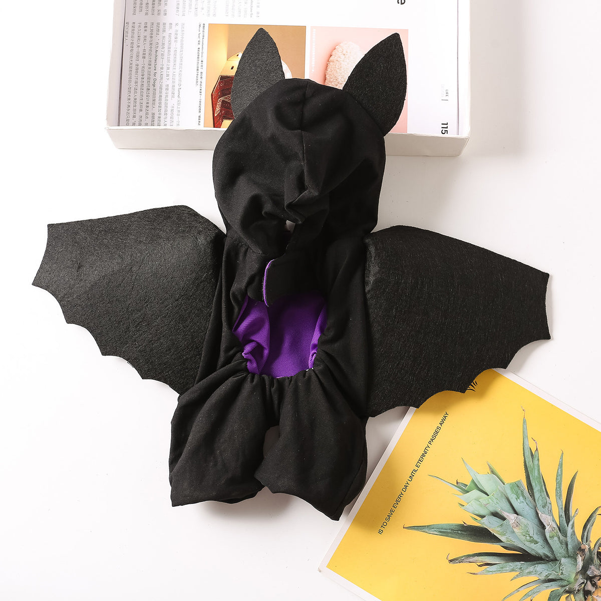 Pet Clothes Black Bat Dog