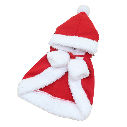 Pet New Year Festive Clothes Dog Cat Christmas Day Cloak