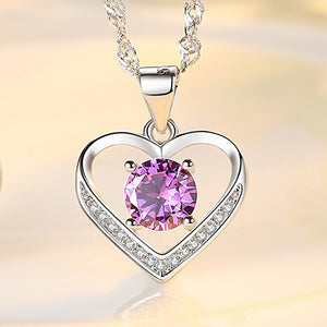 Fashionable Eternal Love Girl Necklace Pendant