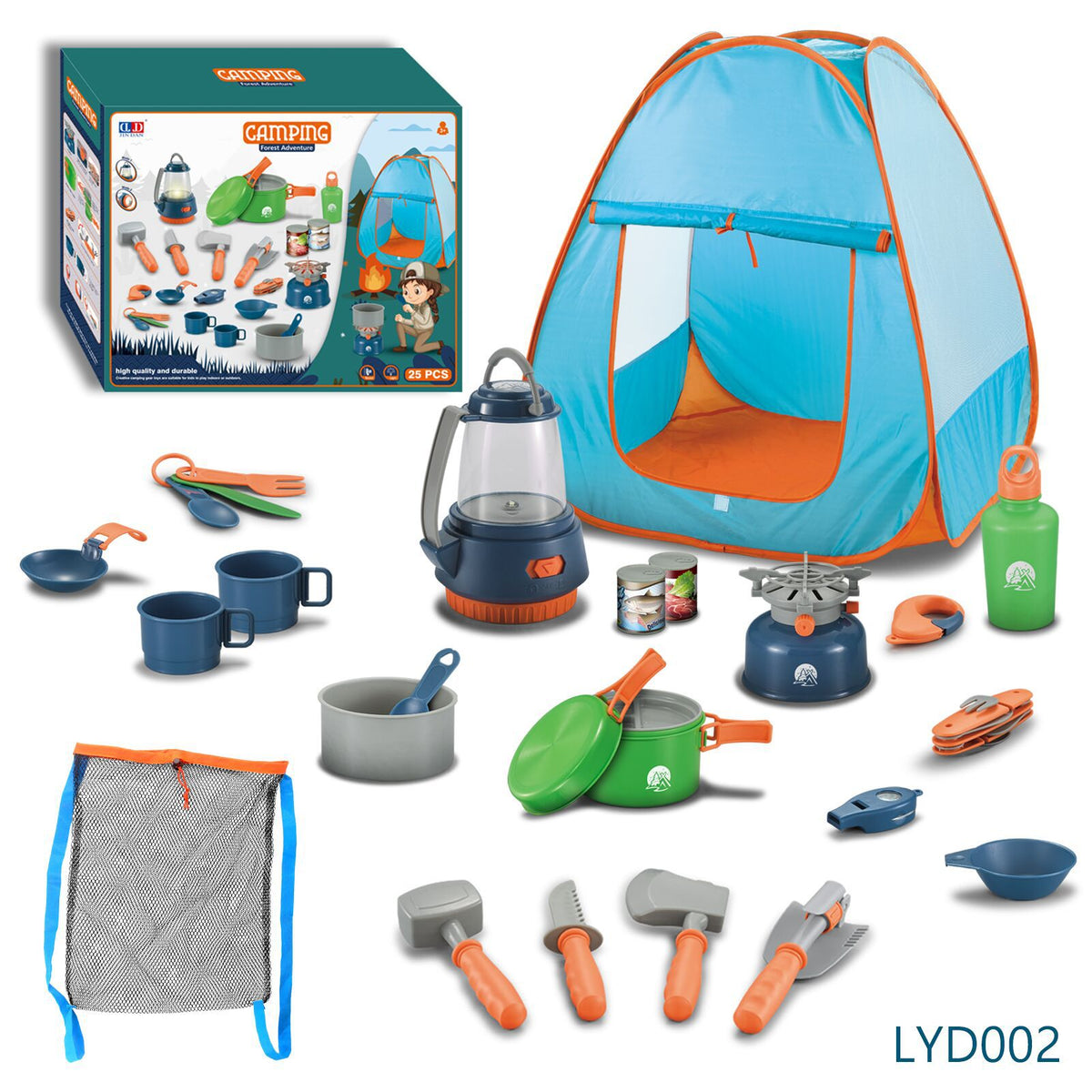Alpcamers Children's Simulation Camping Tent Play House Toys Outdoor