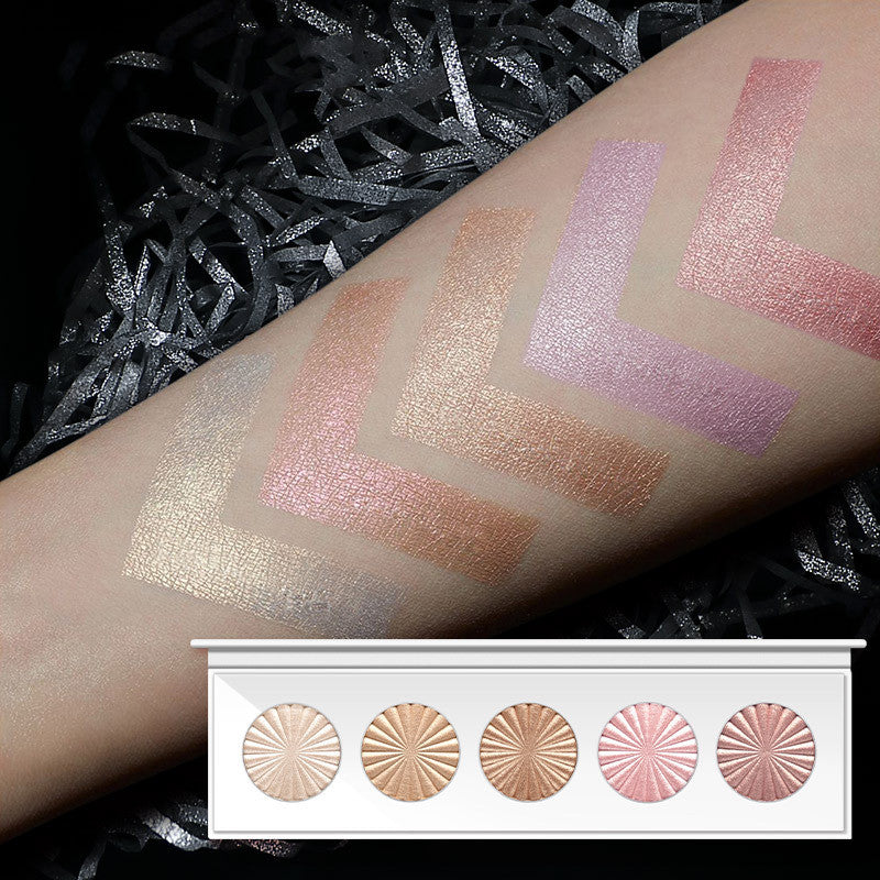 5-color Highlight Trimming Tray Three-dimensional Natural Brightening
