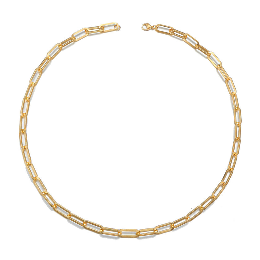 Titanium Steel Men Hip Hop Cold Wind Necklace Women