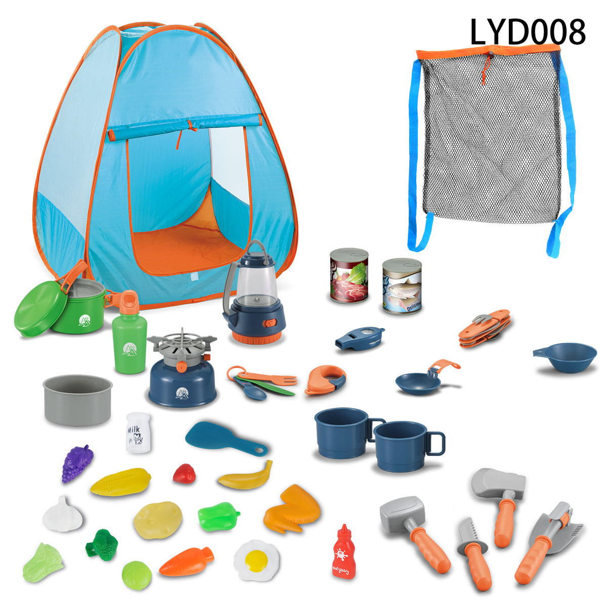 Alpcamers Children's Simulation Camping Tent Play House Toys Outdoor