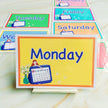 English Card Waterproof Flash Card Sunday Kindergarten Classroom Decoration Teacher's Teaching Aids Word Card