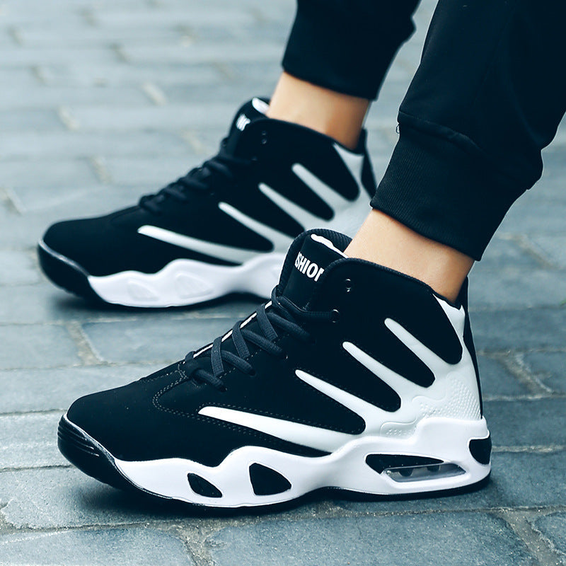 Men Air Cushion Basketball Shoes Wear-resistant Sneakers for men basket hommel Basketball Boots sneakers men