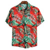 Hawaii beach flower shirt series high-quality cotton men's