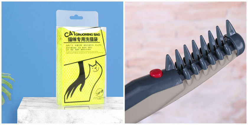 Cat Bag Cat Bath Artifact Special Cat Anti-scratch Bite Pet Nail Clipper Cat Bag Bag