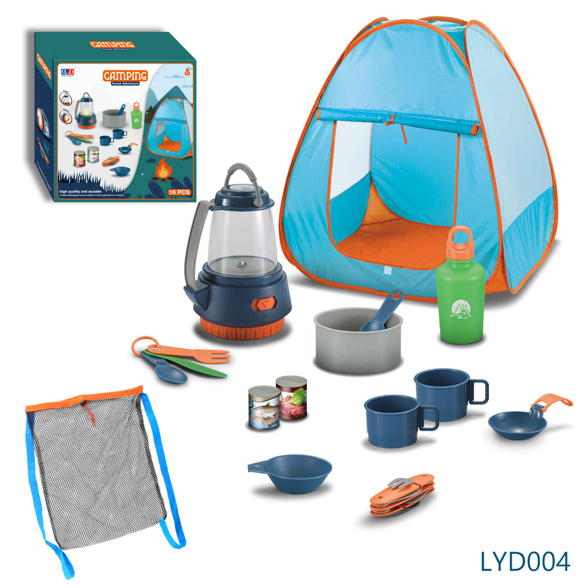 Alpcamers Children's Simulation Camping Tent Play House Toys Outdoor