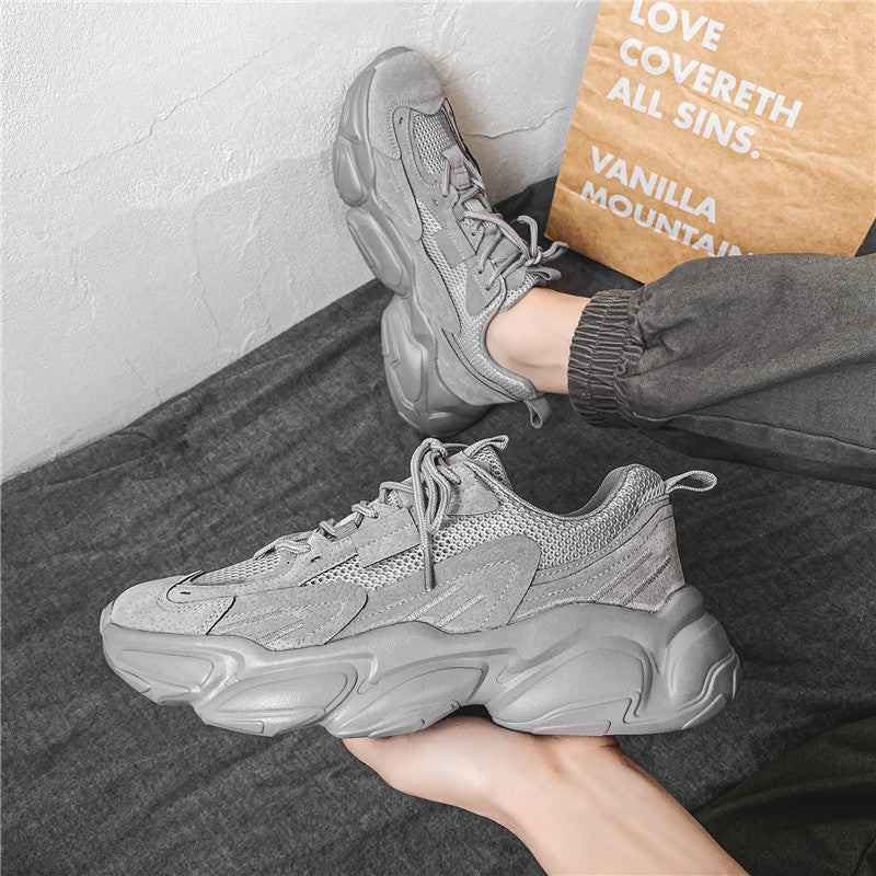 Breathable All-match Old Shoes Deep Mouth Mesh Increased