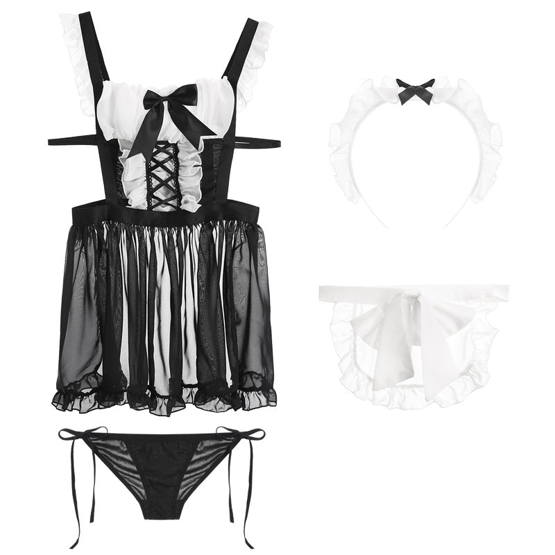 Women Suit Underwear Transparent